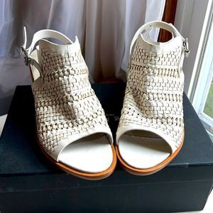 rag & bone Off White Woven Sandals, beautiful!!